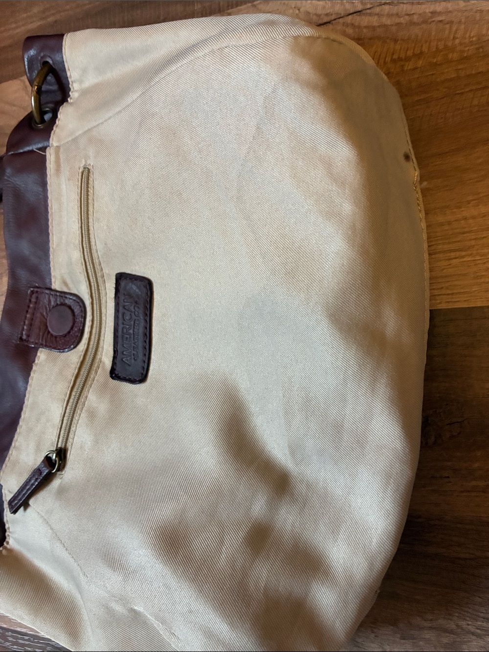 American Leather Co. Women’s Leather Shoulder Bag - Plum Purple - Picture 13 of 16